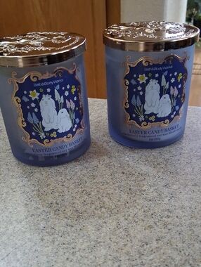 Bath & Body Works Easter Candy Basket Candle Duo